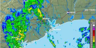 Yağmur harita Houston