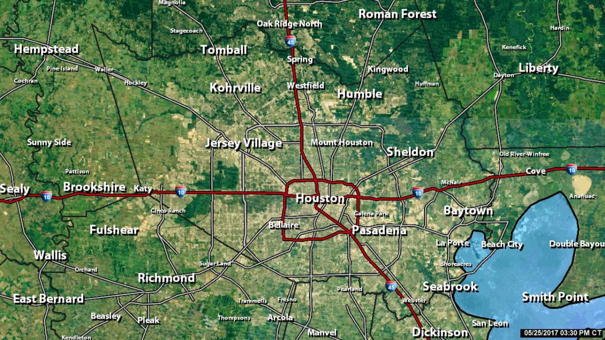 radar harita Houston