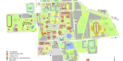 Houston Üniversitesi Harita