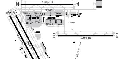 George Bush Uluslararası Havaalanı Haritayı göster