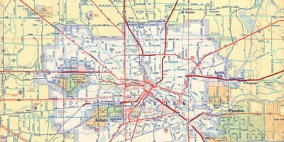 Houston yol haritası